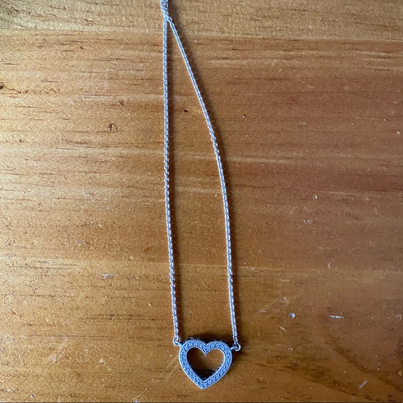 Pandora Sparkling Open heart necklace - Picture 1 of 1